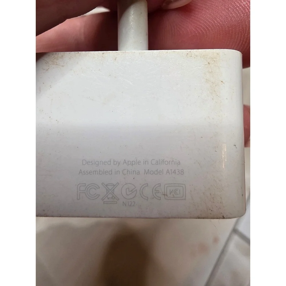 Apple Lightning Digital AV Adapter HDMI Model A1438 White for‎ iPhone iPad F3